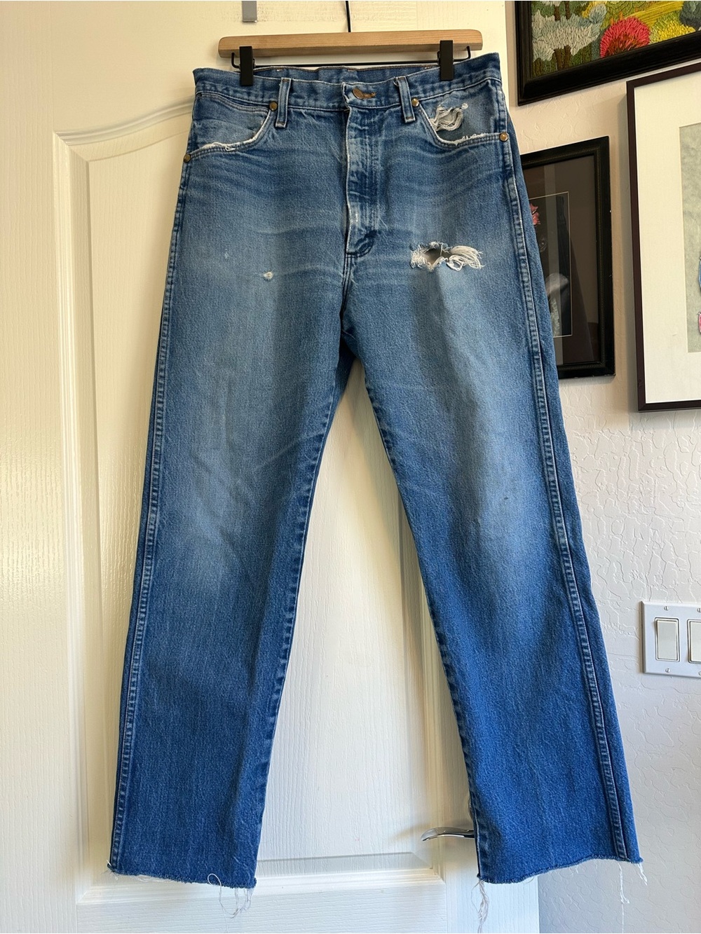 Vintage Wrangler Jeans. Size: 34. Perfectly worn in 👌🏼